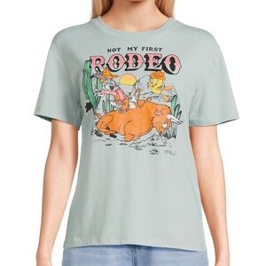 Looney Tunes 'Not My First Rodeo' Bugs Bunny and Tweety Bird T-Shirt. Size M